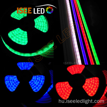 Szilícium neon RGB LED szalagcső